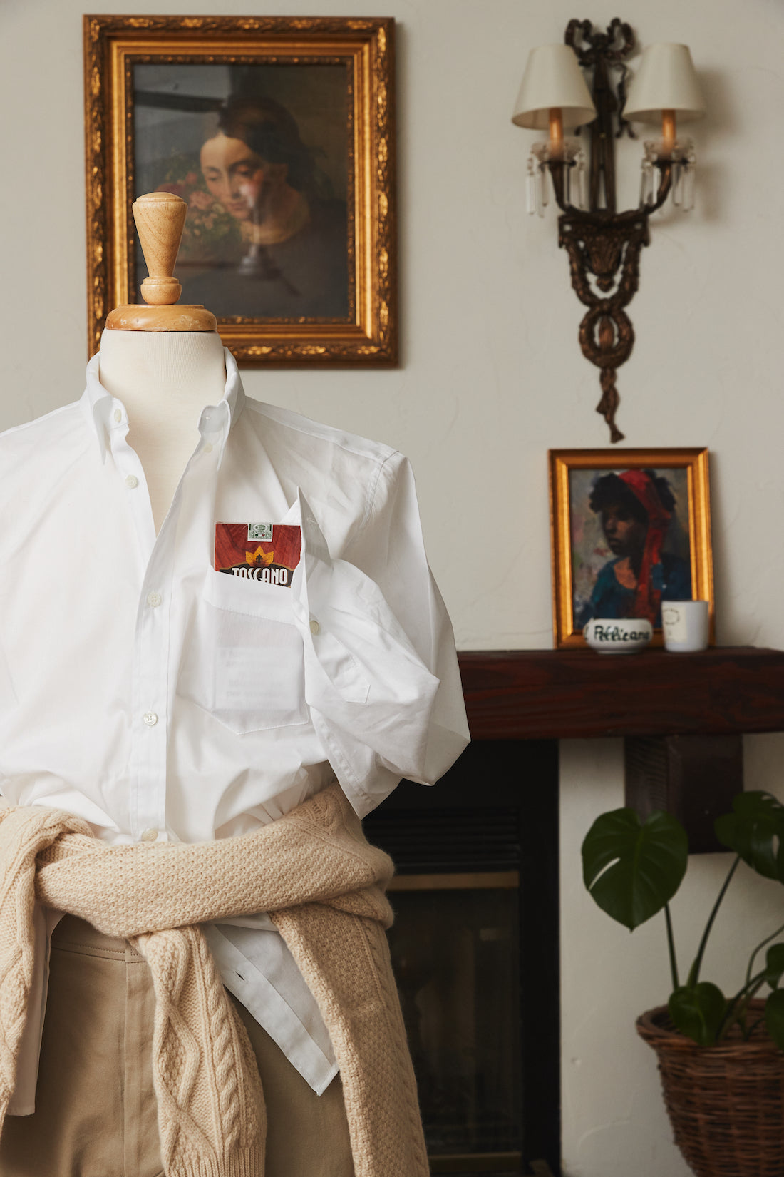 Button Down Cotton-Poplin Shirt