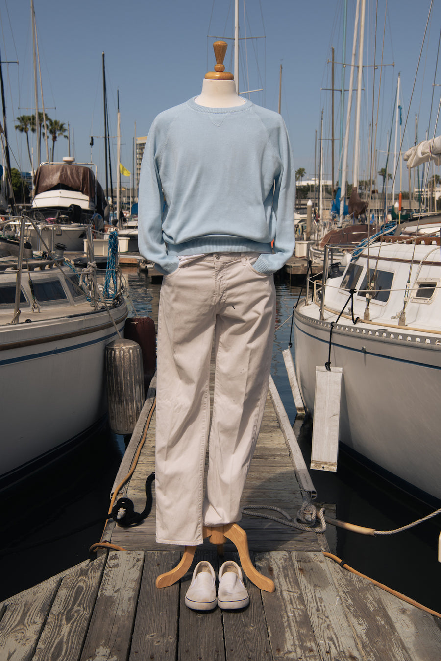 Cotton Raglan Crewneck