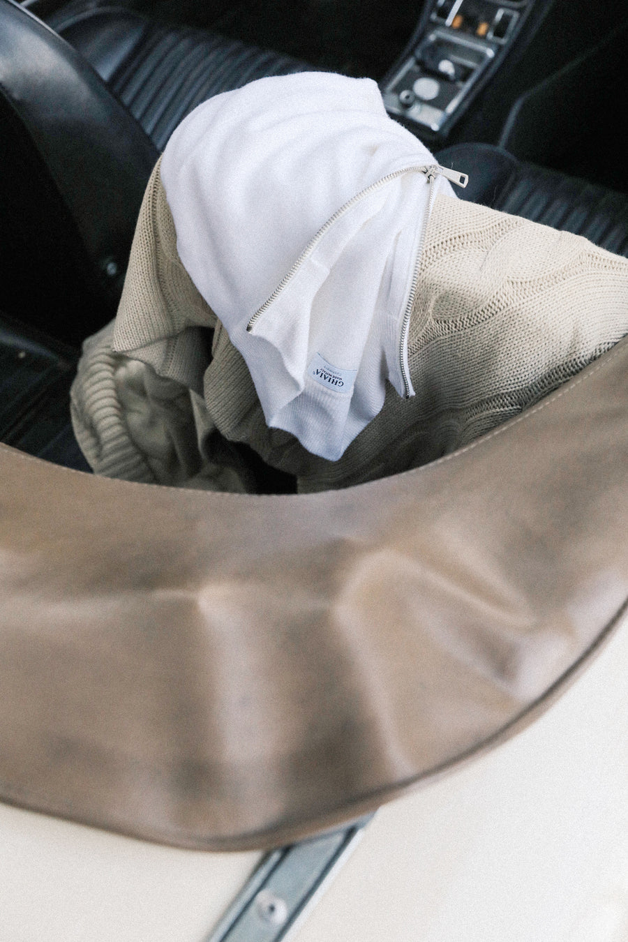 Cashmere Quarter Zip