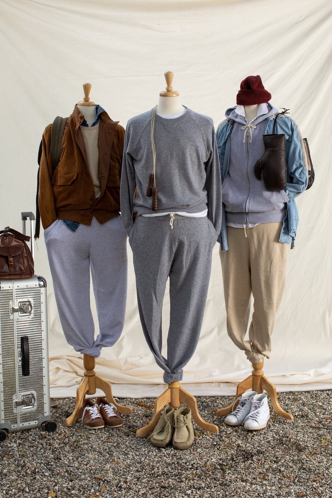 Cashmere Raglan Crewneck