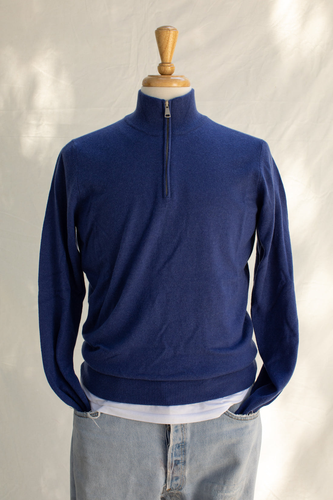 Cashmere Quarter Zip