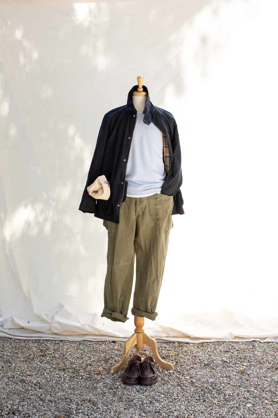 Cashmere Raglan Crewneck