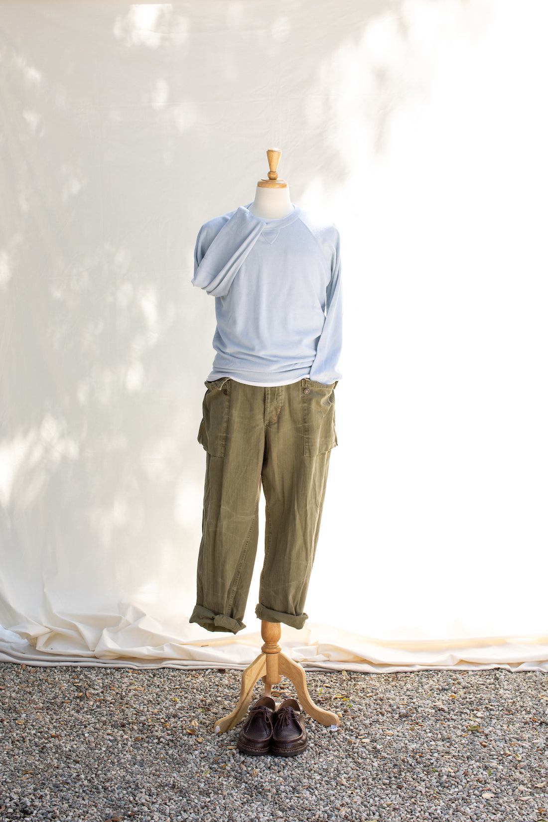 Cashmere Raglan Crewneck